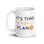 It's Time For Plan B White Glossy Mug - 15oz - Bitcoin Mug - Tea Coffee