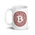 Classic Bitcoin Casascius Coin White Glossy Mug - 15oz.