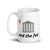 White Glossy End The Fed Bitcoin Wrecking Ball Mug - 15 oz.